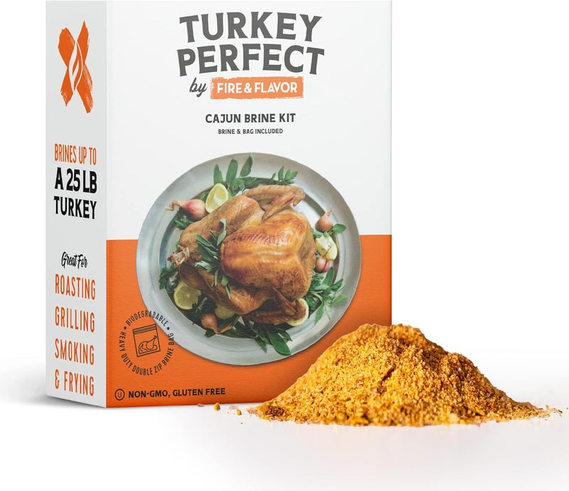 Fire & Flavor مجموعة نقع الديك الرومي الكاجوني من فاير آند فليفر - Image 1