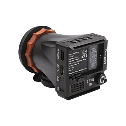 Portkeys LEYE III 4K HDMI Electronic Viewfinder 2.4 Inch LCD Monitor [Adjustable +8D~-3D] - Image 1