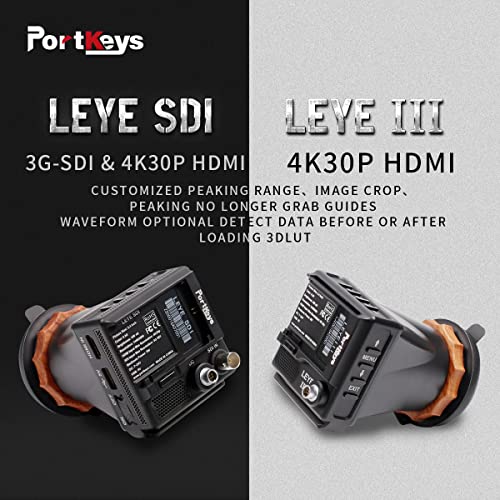 Portkeys LEYE III 4K HDMI Electronic Viewfinder 2.4 Inch LCD Monitor [Adjustable +8D~-3D] - Image 2