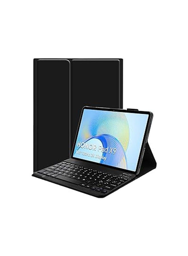 Magnetic Keyboard Case For Honor Pad 9 12.1-inch - Wireless Keyboard & Mouse Combo With Cover