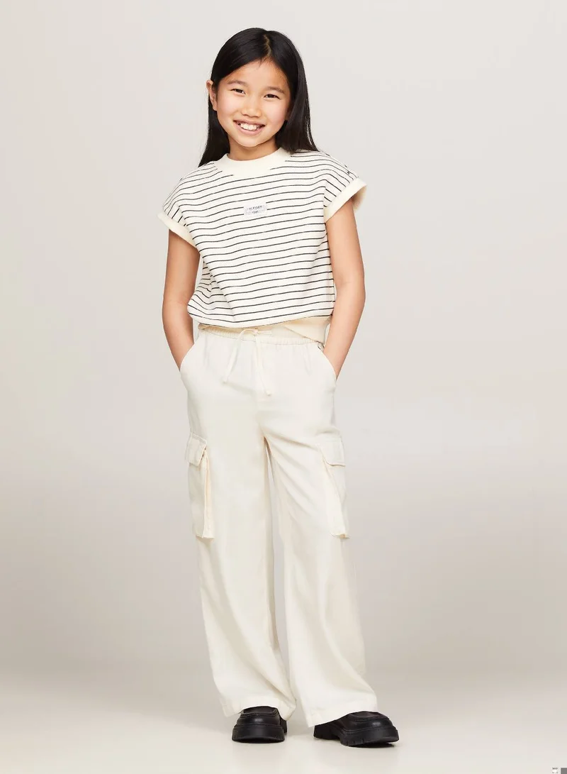 Tommy Hilfiger Essential Satin Cargo Trouser