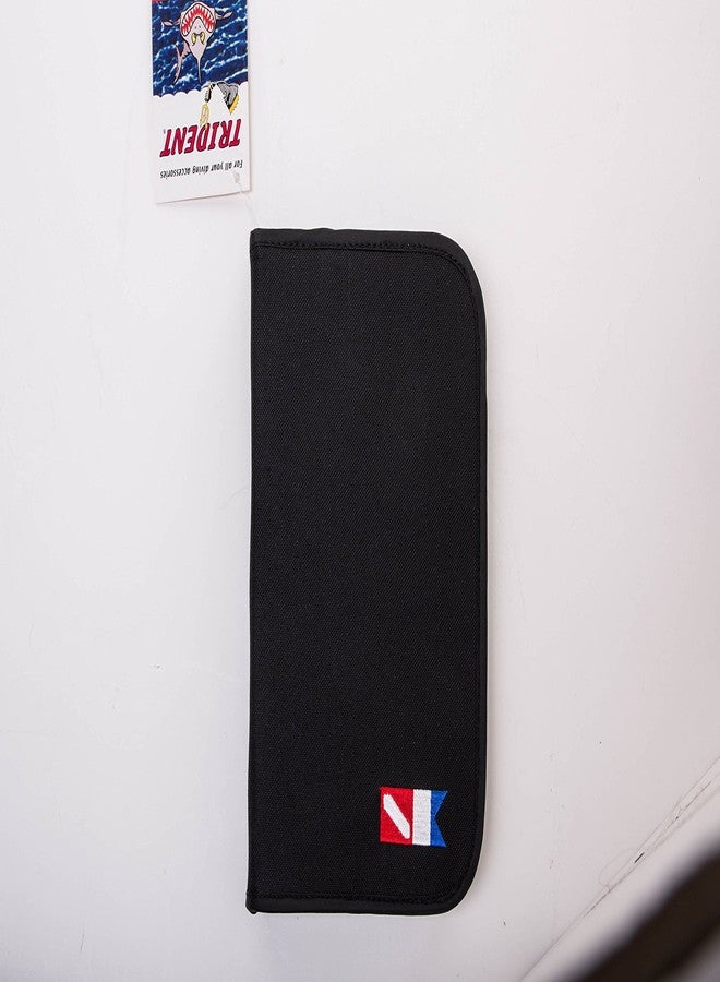 Trident 6 Ring Zippered Dive Log Organizer - Black - Image 1