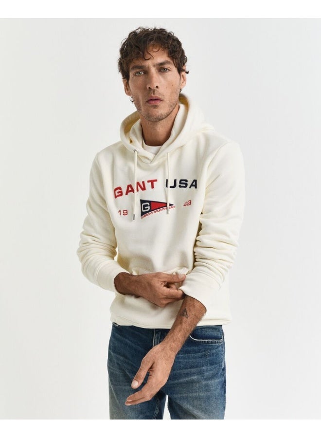 Gant Graphic Sweat Hoodie - Image 3