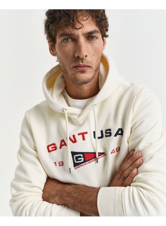 Gant Graphic Sweat Hoodie - Image 4