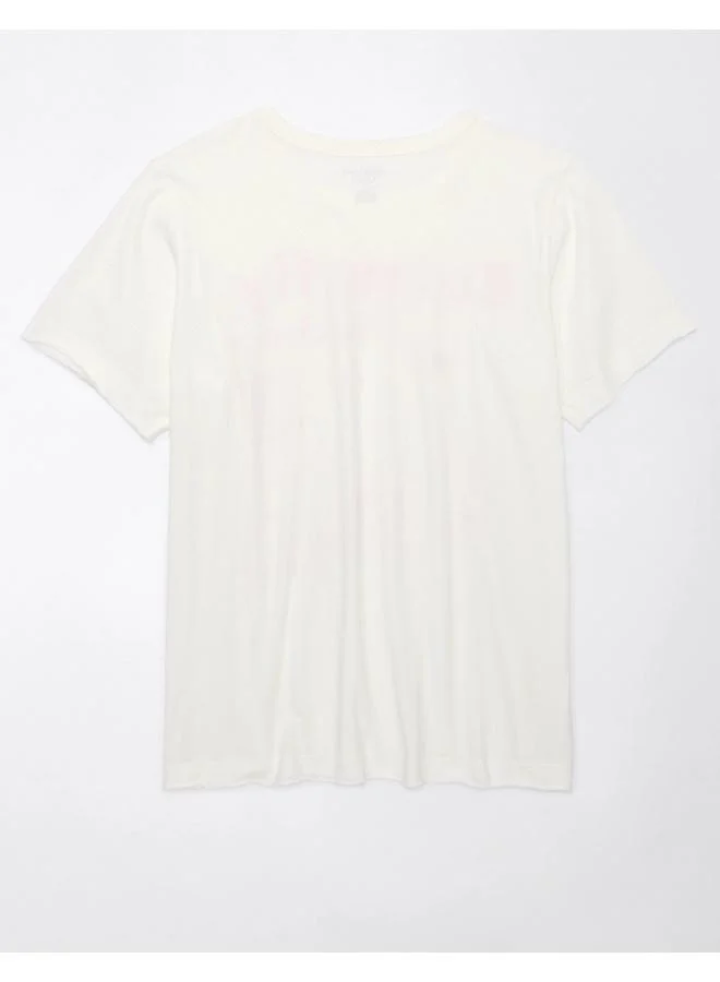 امريكان ايجل Crew Neck Printed T-Shirt