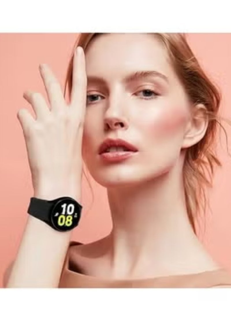 Gravity No Gap Silicone Sport Strap Compatible with Samsung Galaxy Watch 5 Pro 45mm, Galaxy Watch 5/6 Bands 40mm 44mm, Galaxy Watch 6 Classic 43mm 47mm ‚Äì Comfortable, Durable, Adjustable Fitness Strap for Men and Women, Multiple Colors - Image 4