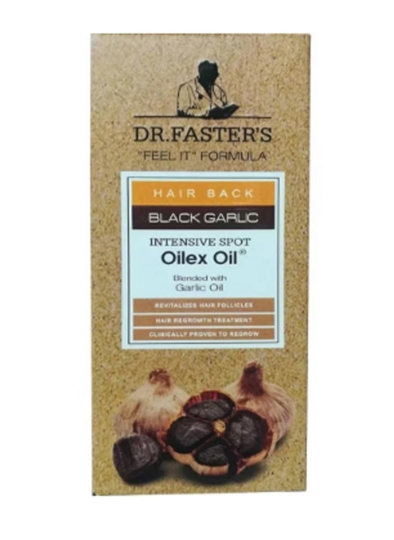 Faster Dr.Fasters Hair Back Black Garlic Oilex Oil Blended With Garlic 100Ml  - Image 2