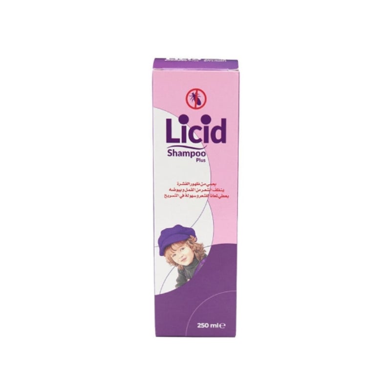 Licid Hair Shampoo, 250 ml for an easy everyday hair-care routine in a practical, easy-to-use pack