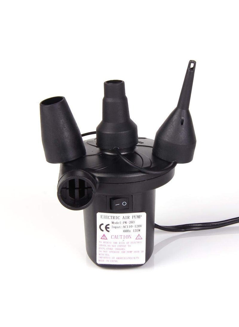 LEKORED LEKORED MultiPurpose Electric Air Pump for Quickly InflatesDeflates Sofa Bed Swimming Pool Tubes ToysAir Bags Mattresses  - Image 5
