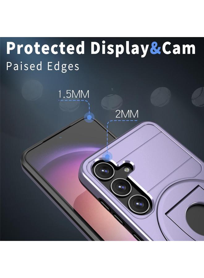 اس-توب جراب لهاتف Samsung Galaxy S25 5G Armor MagSafe Ring Holder - Image 3