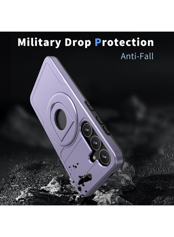 اس-توب جراب لهاتف Samsung Galaxy S25 5G Armor MagSafe Ring Holder - Image 2