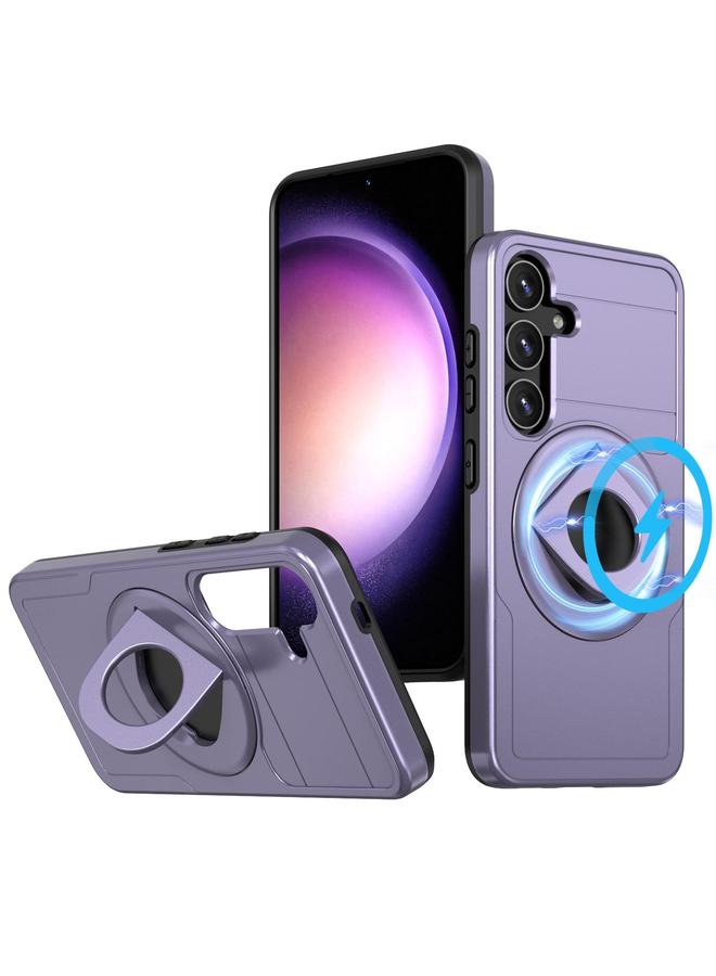 اس-توب جراب لهاتف Samsung Galaxy S25 5G Armor MagSafe Ring Holder - Image 1