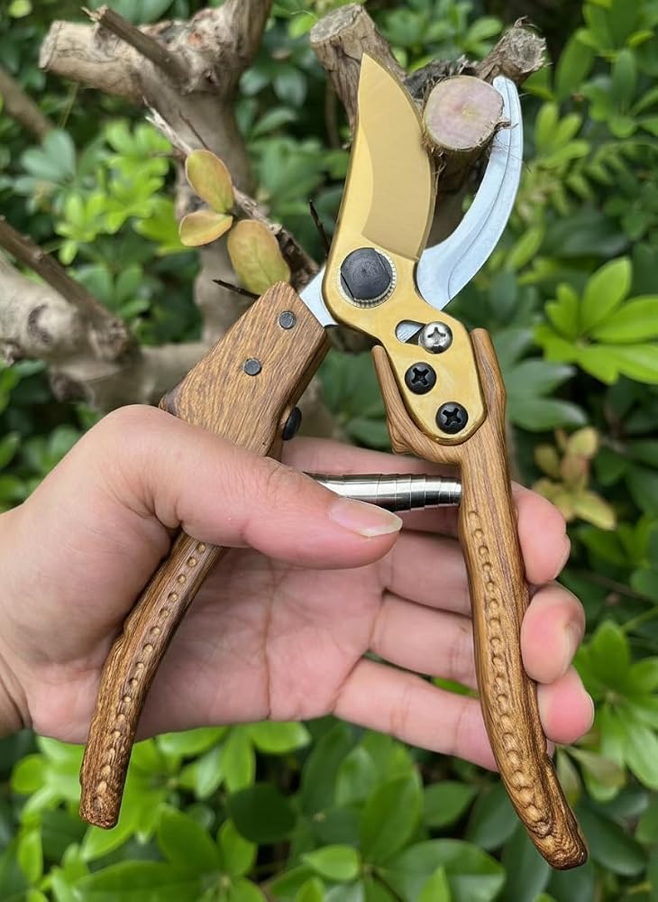 Excefore Garden Shears, EXCEFORE Premium Bypass Pruning Shears for your Garden, for Cutting, Trimming, Harvesting, Japanese Stainless Steel Blade, Cutting Through Anything in Your Yard - Image 3