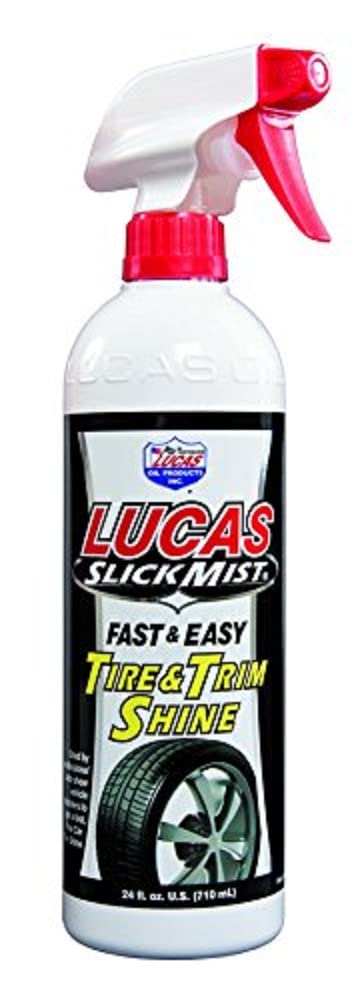 Lucas Oil Tire Shine, Slick Mist Tire and Trim, 24 oz Spray Bottle, Set of 6 - Image 4
