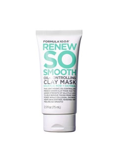 FORMULA 10.0.6 Renew So Smooth Oil-Controlling Clay Mask 2.54 fl oz (75ml)  - Image 1