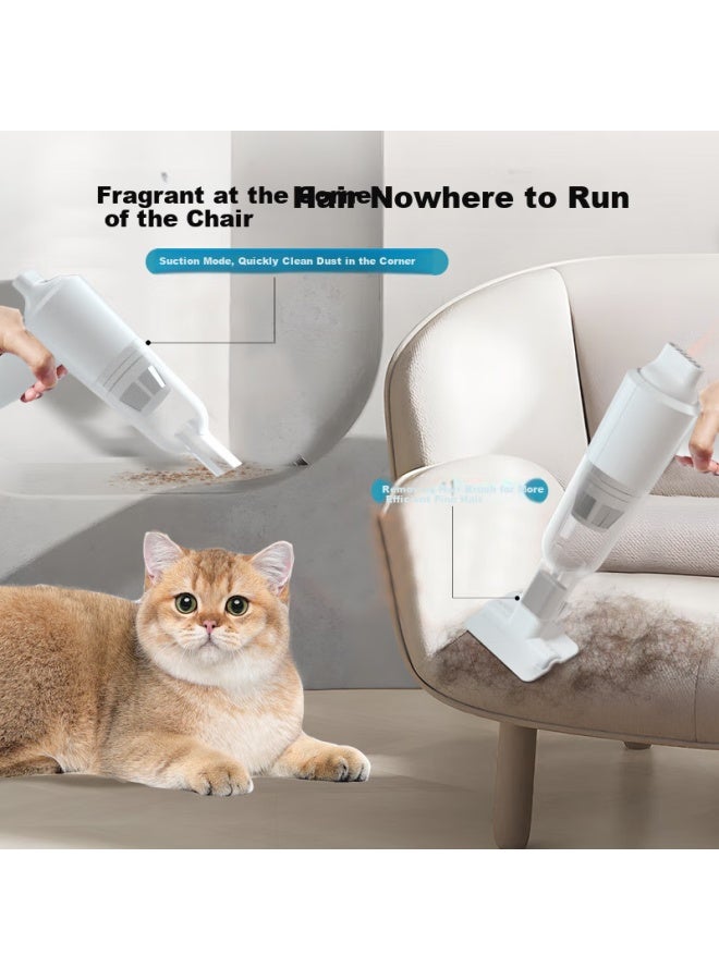 Papifeed Cat Hair Electric Vacuum Cleaner, Cordless Handheld Pet Hair Remover, Removes Fur And Dog Hair, Cleans Beds, Carpets, Car-mounted - Image 4