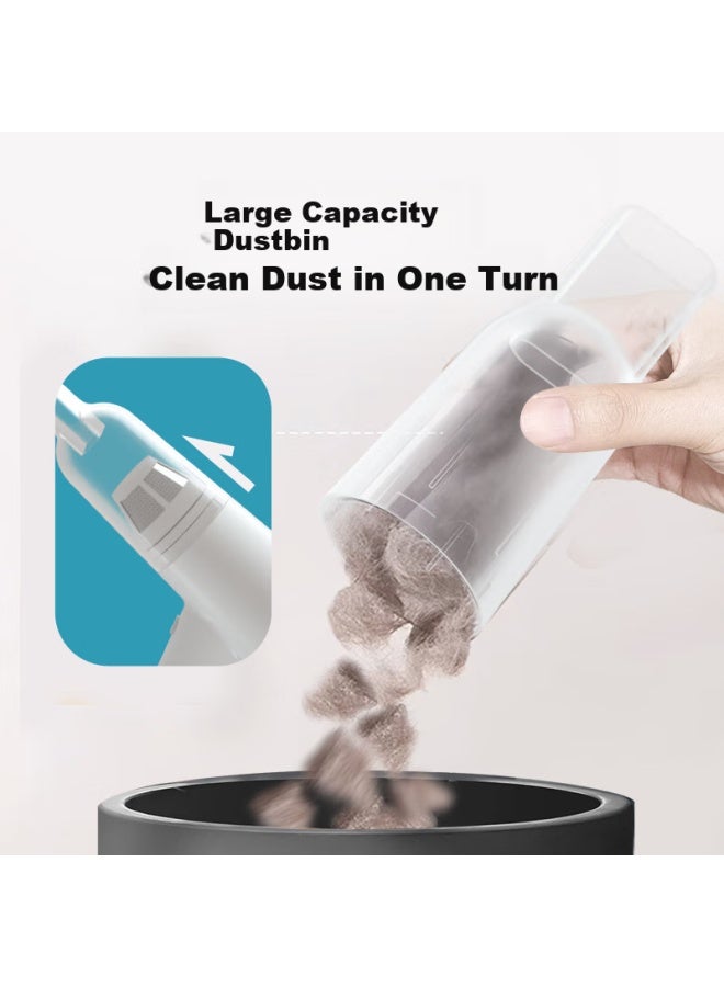 Papifeed Cat Hair Electric Vacuum Cleaner, Cordless Handheld Pet Hair Remover, Removes Fur And Dog Hair, Cleans Beds, Carpets, Car-mounted - Image 5