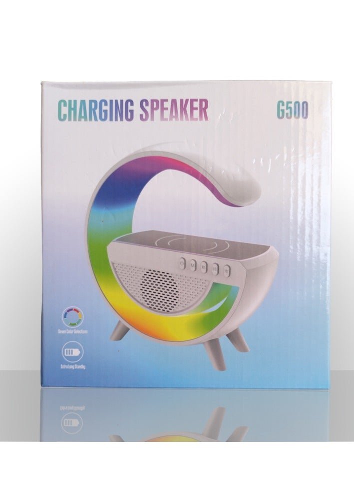 Multifunctional Bluetooth Speaker Flash Drive, Memory Card, AUX with 7 Color Modes RGB LampFlash Drive, Memory Card, AUX with 7 Color Modes RGB Lamp