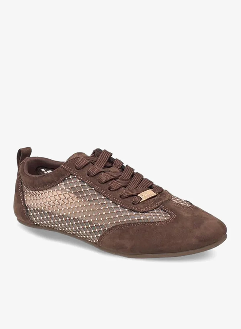 سيليست Women Mesh Detail Lace-Up Sneakers