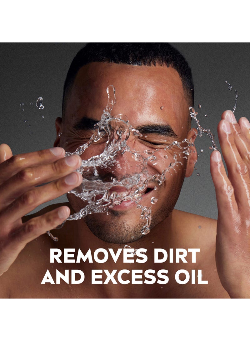 Nivea Face And  Beard Wash Cleanser Deep Active Charcoal Pack of 2 - Image 5