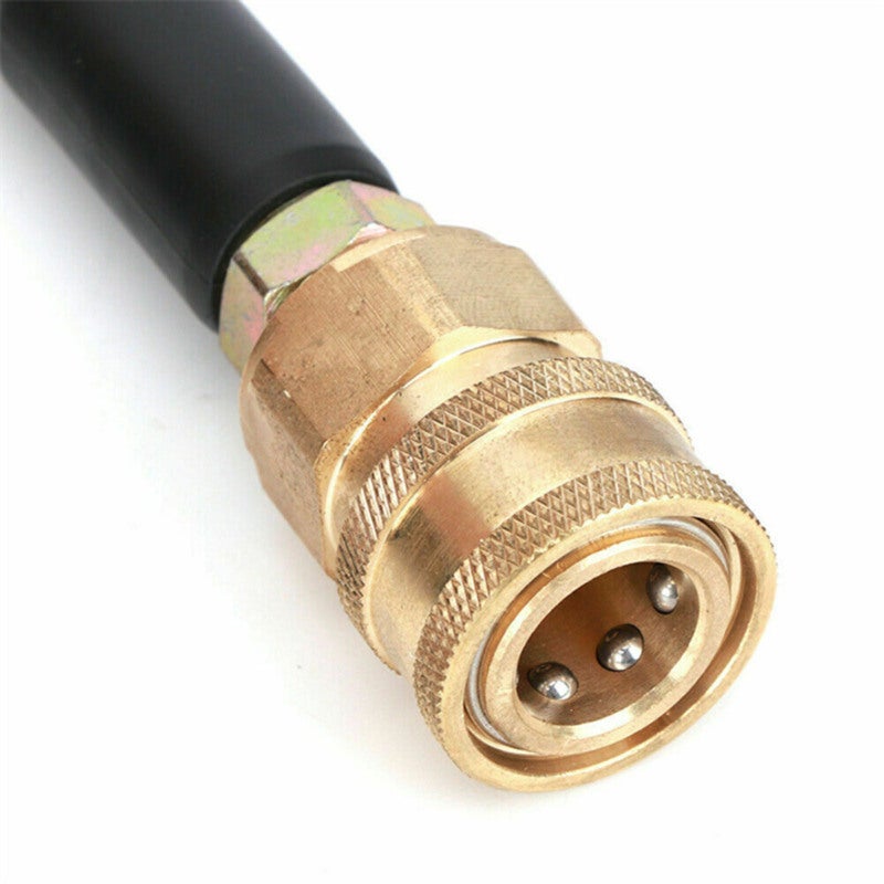 5800PSI Washer Hose 50ft Black High Strength Pressure Washer Tube - Wear Resistant for Light Commercial Residential Washing - Image 5