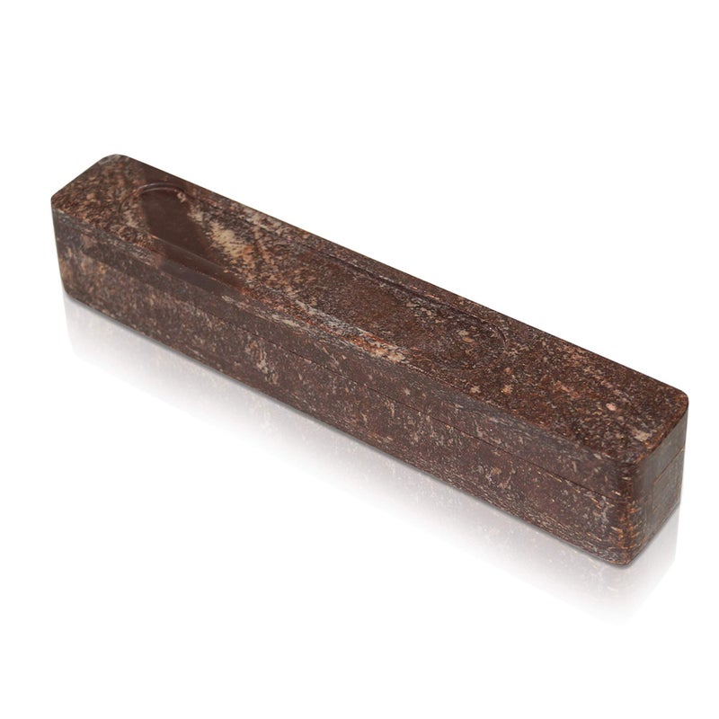 Wooden Incense Holder Burner Coffin Incense Storage Box Holder for Sticks IncenseStick Holder Ash Catcher with Storage for Meditation Bedroom Office 12 Inches