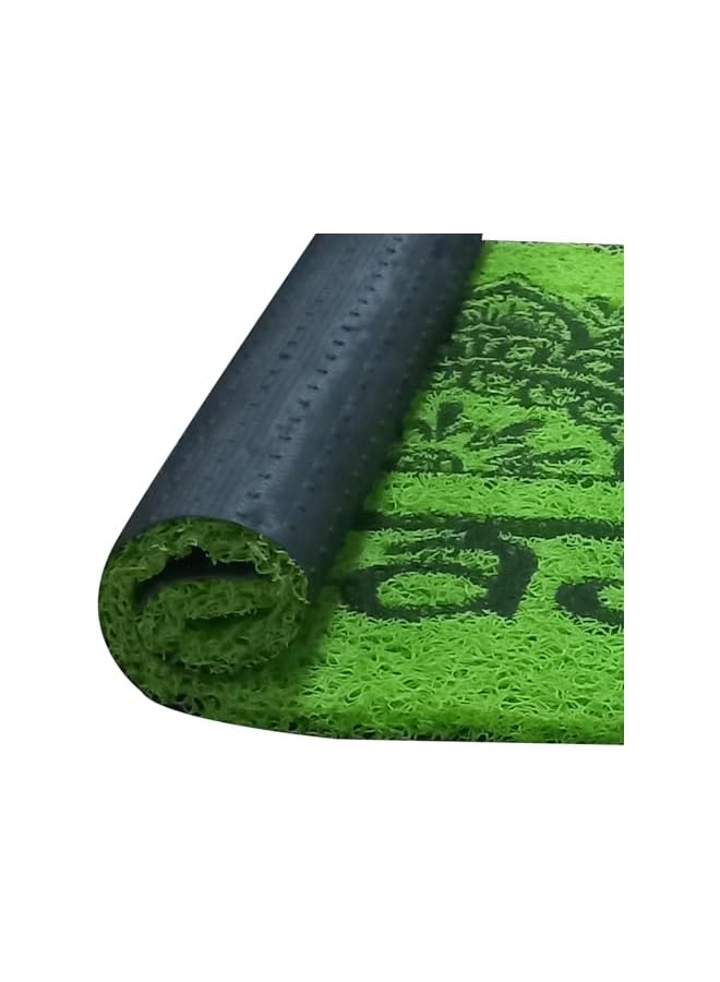Green Tiger Anti Slip Front Door PVC Mat | (38 x 58 cm) Living Room Rug for Entrance Doors PVC Floor Mats for Home (Home Sweet Home) - Image 4