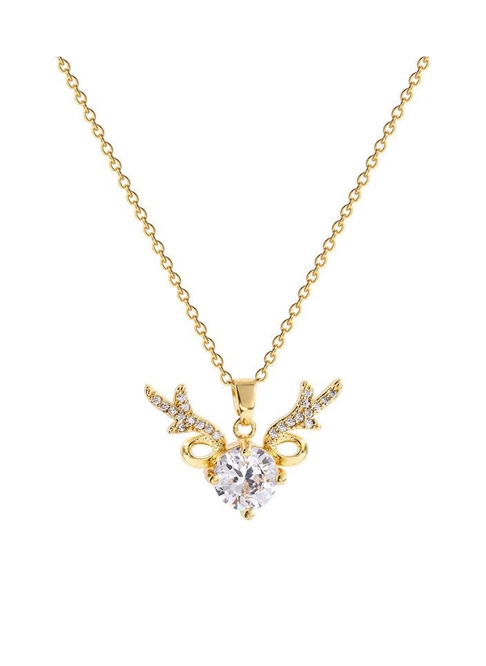 Satinior - Elk Element Titanium Steel Necklace - Image 1