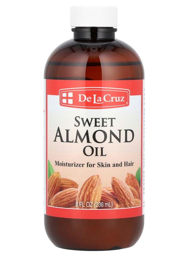 De La Cruz Sweet Almond Oil 8 fl oz (236 ml) 