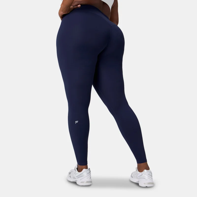 Fabletics Blue Women's The No-Seam PureLuxe TLC Training Leggings for Women | Best Price UAE