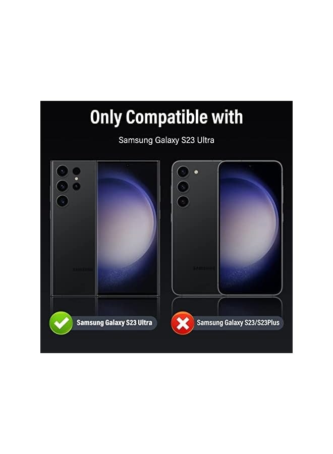 PROMASS Galaxy S23 Ultra 5G Camera Lens Protector, Pack of 3 High Definition Tempered Glass Lens Cover Film [Case Friendly] [Scratch-Resistant] Compatible With Samsung Galaxy S23 Ultra 5G - Image 2