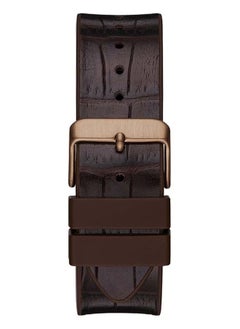 GUESS Men's Phoenix Water Resistant Leather Analog Watch GW0202G2 - 43 mm - Brown  - Image 2