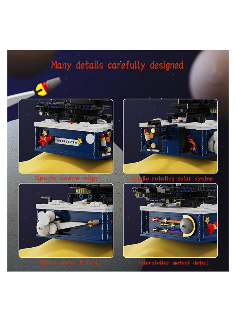 Solar System Model Kit for Kids, 775-Piece Creative Building Toy for Astronomy Learning, Educational Science Experiment Gift for Ages 8-14 and Up, Fun Learning Kits for Young Explorers. - Image 3