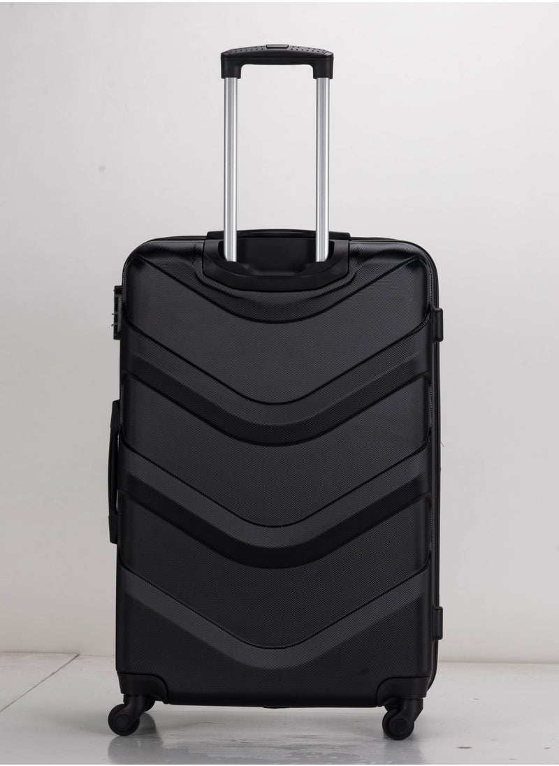 Hardside Spinner 4 Piece Luggage Trolley Set With Number Lock