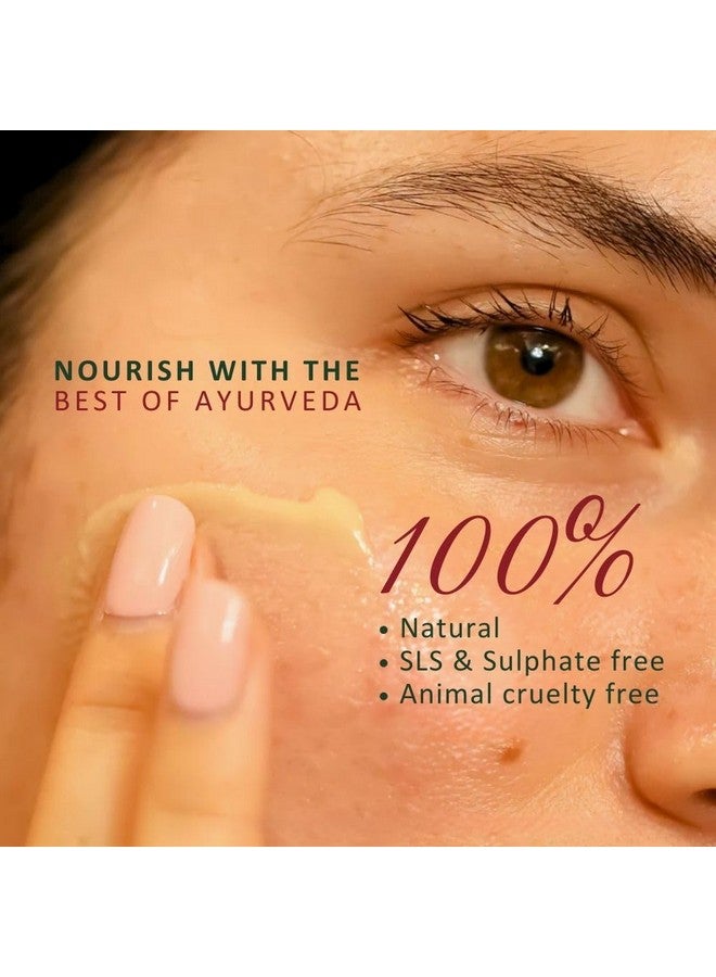 Svarasya Sumukha Ayurvedic Face Pack For Women (Ubtan Powder) | The Ancient Fairness Face Pack Powder With Natural Ingredients (Sandalwood Powder, Licorice Powder, Vetiver) For Oily And Blemished Skin| Face Pack For Glowing Skin | De Tan Pack For Tan Removal | Reduces Pigmentation | Helps To Clear Acne And Heal Acne Scars | Gives Nourished And Even-Toned Skin | (Powder, 100 Gms) - Image 4