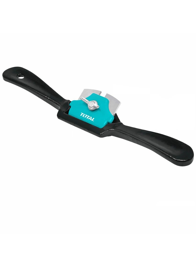 توتال شفرة حلاقة 9 بوصة، هيكل من الحديد الزهر، شفرة من فولاذ T12، عرض تخطيط 45 مم، سمك شفرة 2 مم، أداة يدوية للنجارة للأسطح المحدبة THTP03092 - Image 2