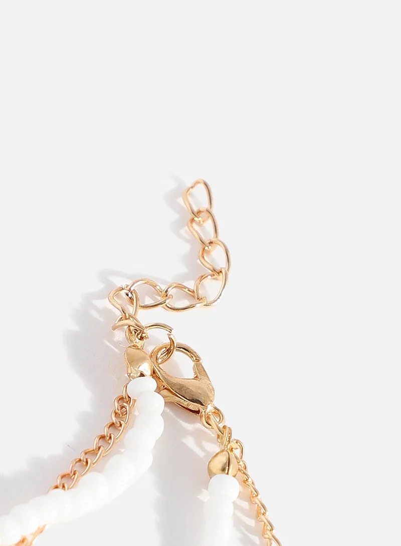 Sohi  Casual Multi-Layer Artificial Necklace Jewellery for Women | Best Price UAE