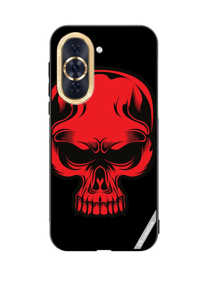 VR CREATIVE Protective Case Cover For Huawei Nova 10 Skull Illustration Design Multicolour - Image 1