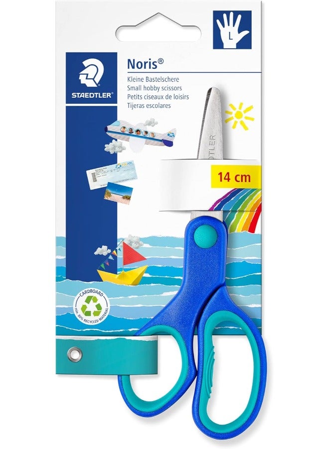 STAEDTLER Noris Club Small Left Handed Scissors for Children  - Image 1