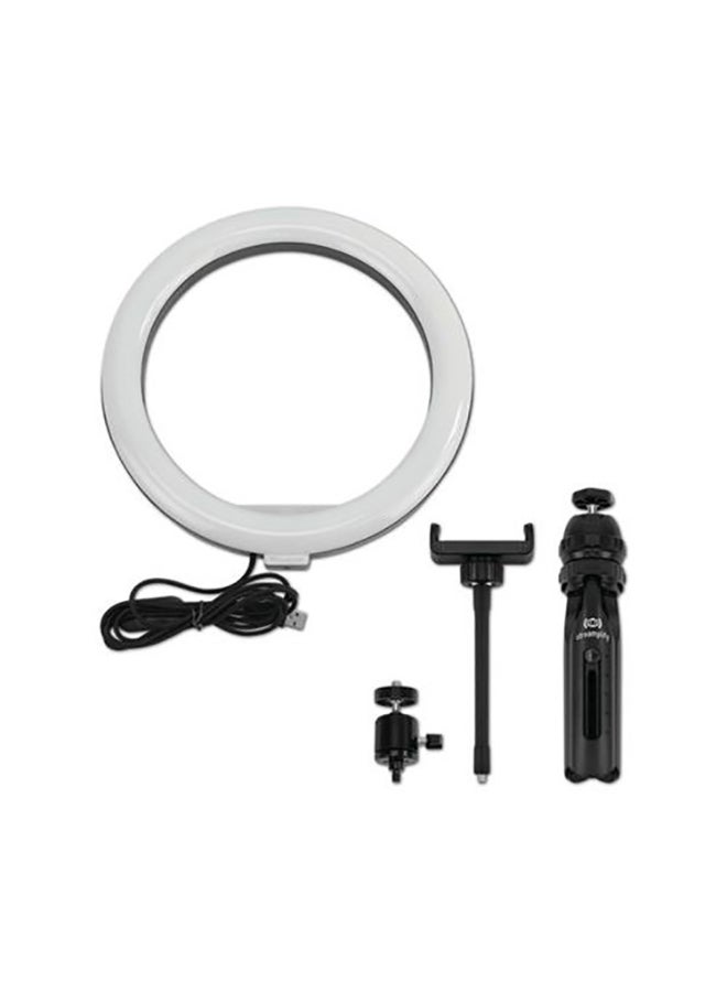 ستريمبلفاي حامل ثلاثي القوائم من Streamify Light 10 Ring Light باللون الأسود - Image 5