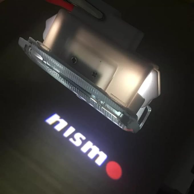 ROADSTAR Door Logo Light For Nissan Patrol Nismo Y62 2010 2011 2012 2013 2014 2015 2016 2017 2018 2019 2020 2021 2022 Nismo Accessories 2Pcs Car Door Projector Ghost Shadow Lamp Welcome Light - Image 4