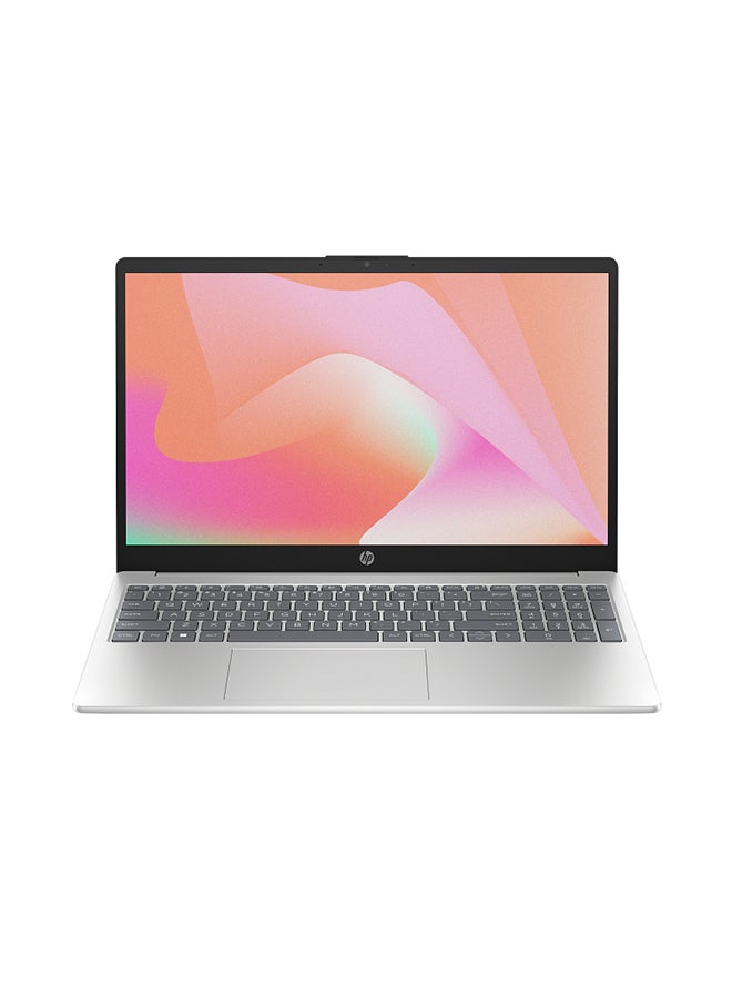 HP (Upgraded Version) Laptop With 15.6 Inch Full HD (1920x1080) Display, Intel Core 5-120U Processor/8GB RAM DDR5/512GB SSD/Intel Integrated Graphics/Windows 11/ Silver - Image 1