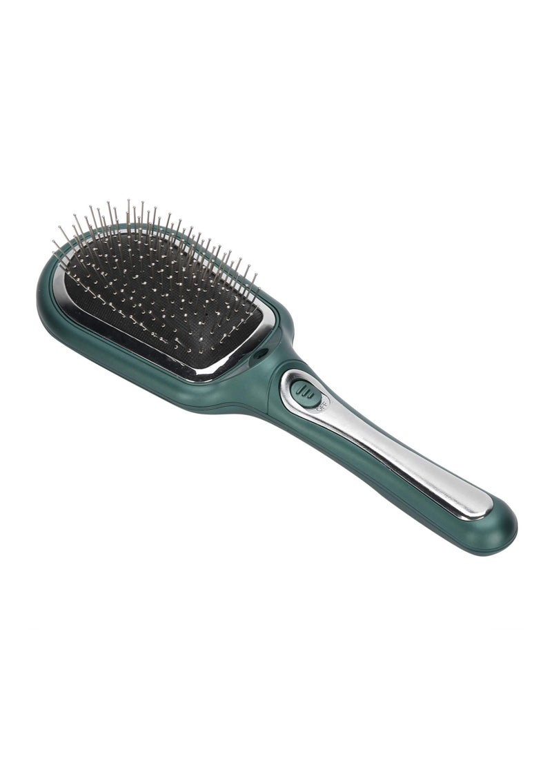 SYOSI Electric Massage Comb, Vibration Scalp Massage Hair Care Brush Negative Ion Technology Comb Hair Detangling Tool Anti-Static Hair Straightening Comb Removable Comb Pad for All Hair Types Smooth Hair  - Image 1