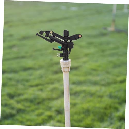 APPSTER 360° Rain Gun Sprinkler Nozzle Spray Head for Garden Irrigation Lawn Farm Agriculture Plant Watering Rotating Rocker Arm Sprinklers Mist Sprayer (1" Female Thread) - Image 5
