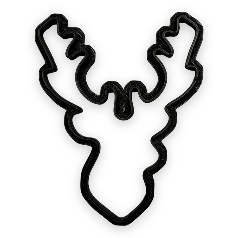 Bundle of Fun Deer Head Cookie Cutter 5 inch