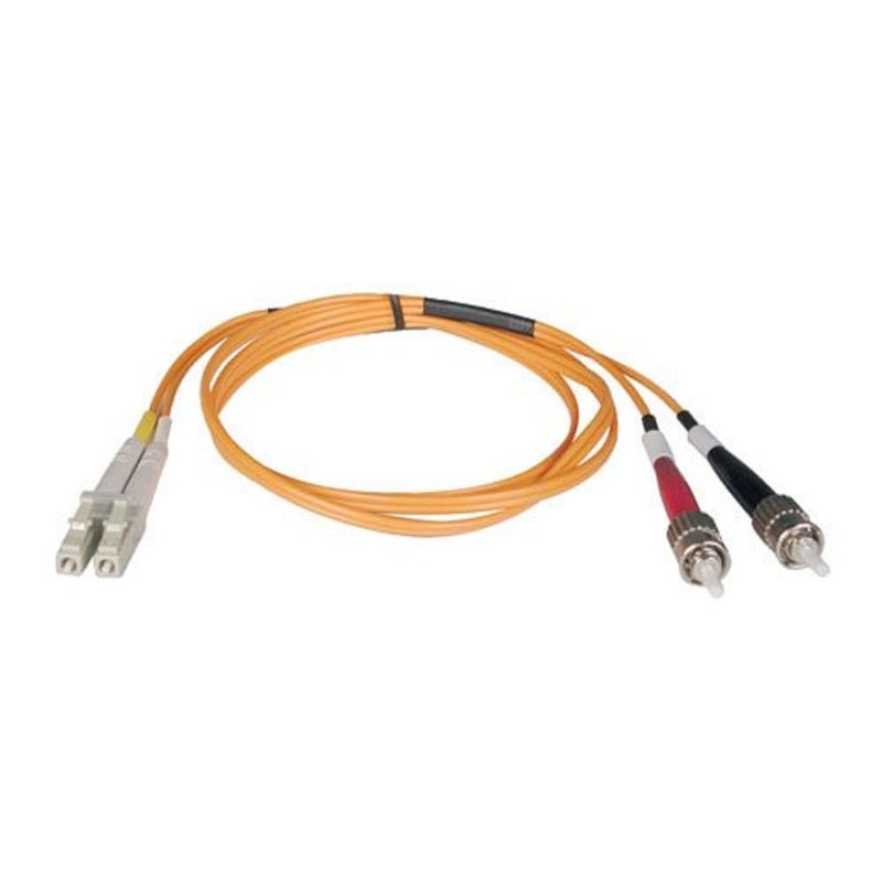 TRIPP LITE N318-50M 50M Duplex Multimode Fiber 62.5/125 164-Feet Patch Cable LC/ST