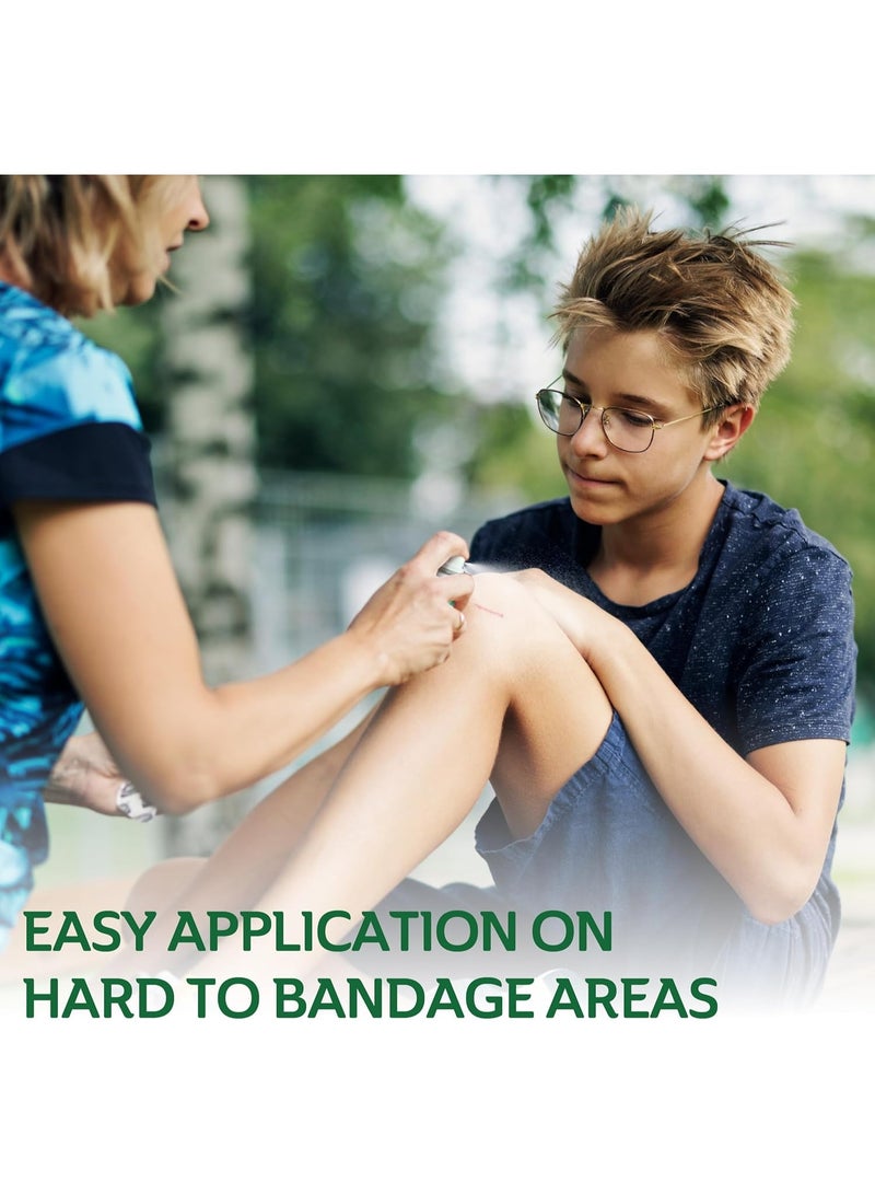 CURAD QuickStop!Â® Bleeding Control Spray | .81oz | Fast-Acting Solution for Persistent Bleeding | For Minor Cuts & Scrapes | 1 Count - Image 3