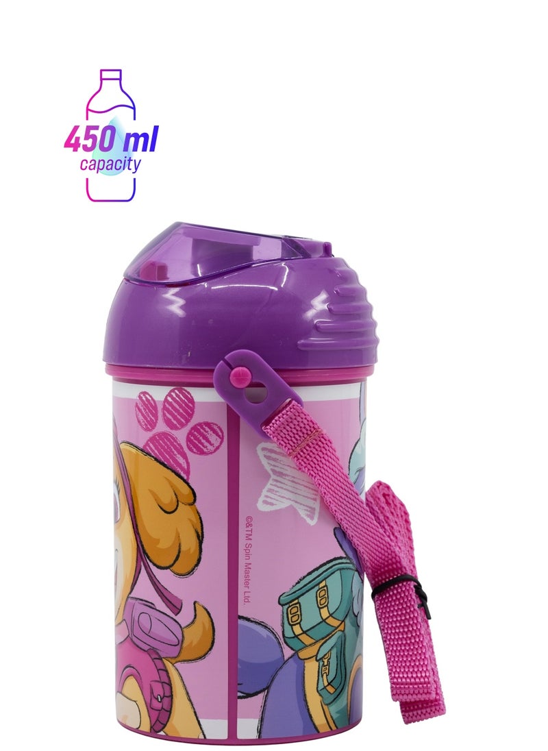 STOR STOR POP UP CANTEEN 450 ML PAW PATROL GIRL SKETCH ESSENCE  - Image 1
