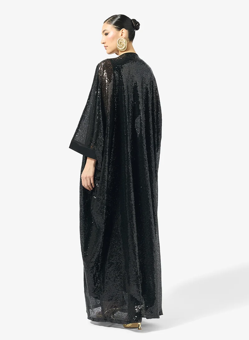 Golden Apple Sequin Abaya