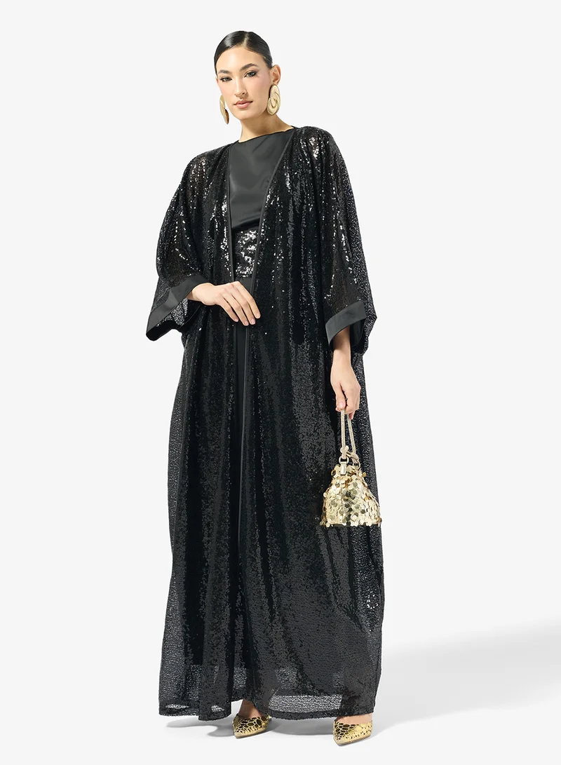 Golden Apple  Sequin Abaya for Women | Best Price UAE